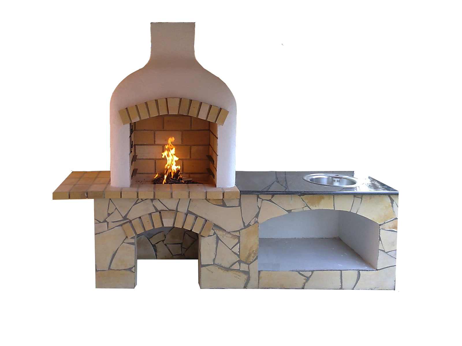 Garden fireplaces