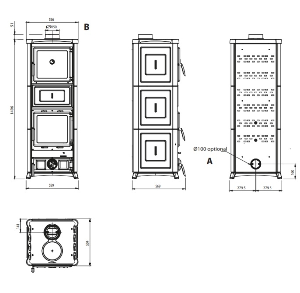 La Nordica Nova Forno Steel - Image 4